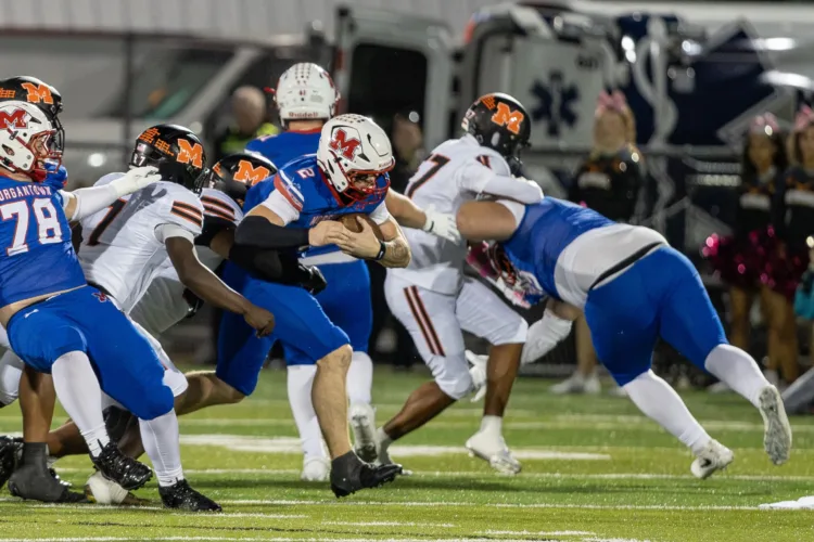 Second-half shutout lifts No. 4 Martinsburg over No. 1 Morgantown, 24-7, in battle of Quad A titans